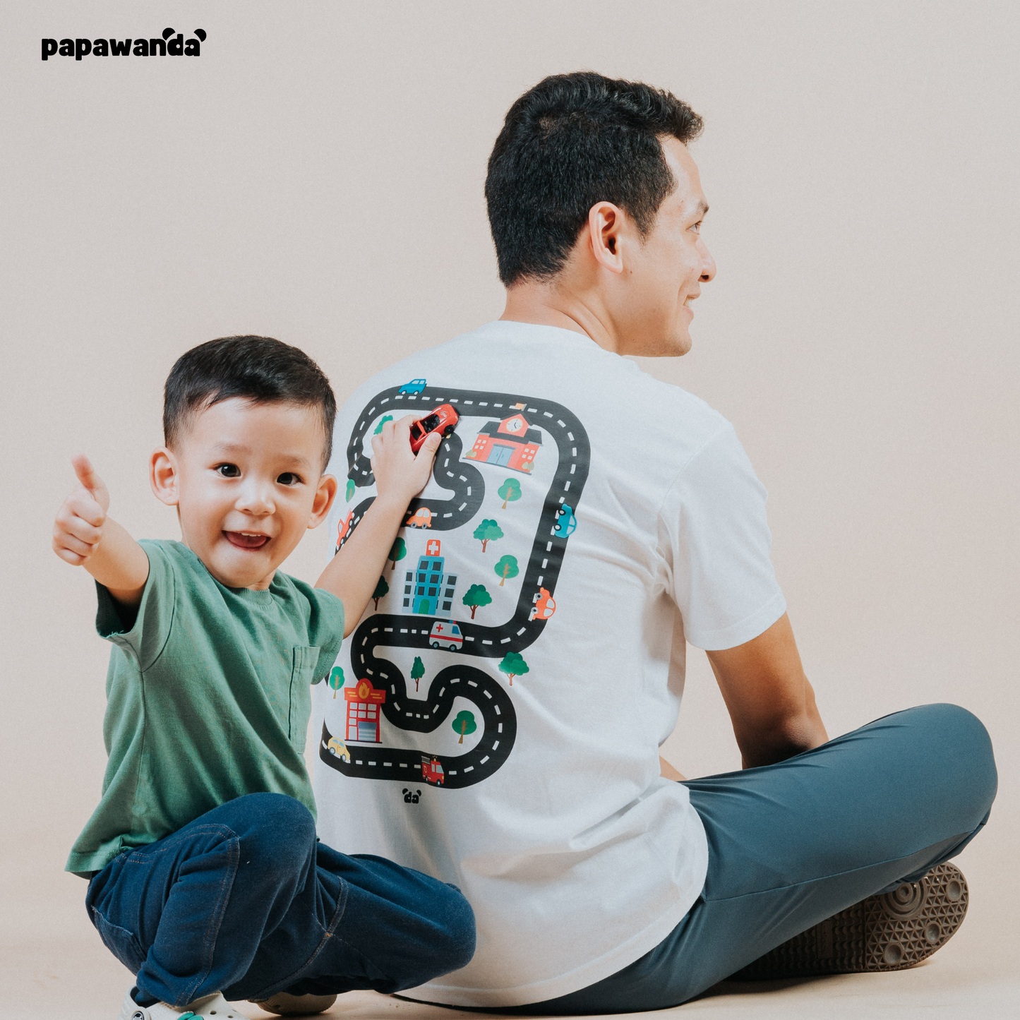 #CoolDadsClub Tee in Weekend White