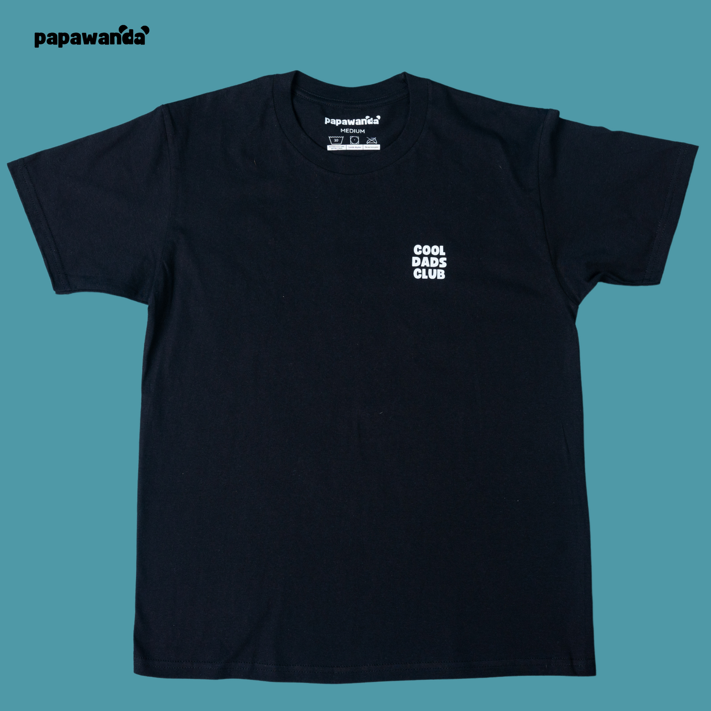 #CoolDadsClub Tee in Buddy Black