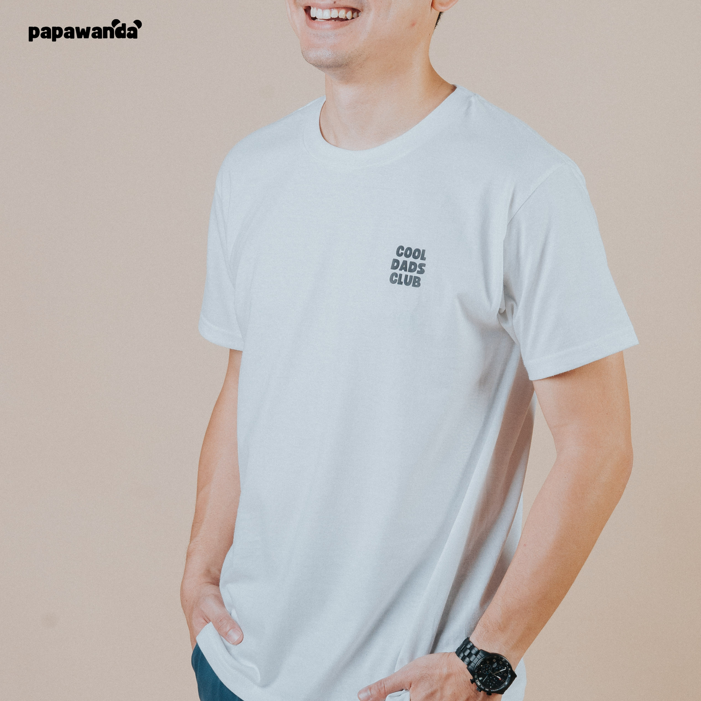 #CoolDadsClub Tee in Weekend White