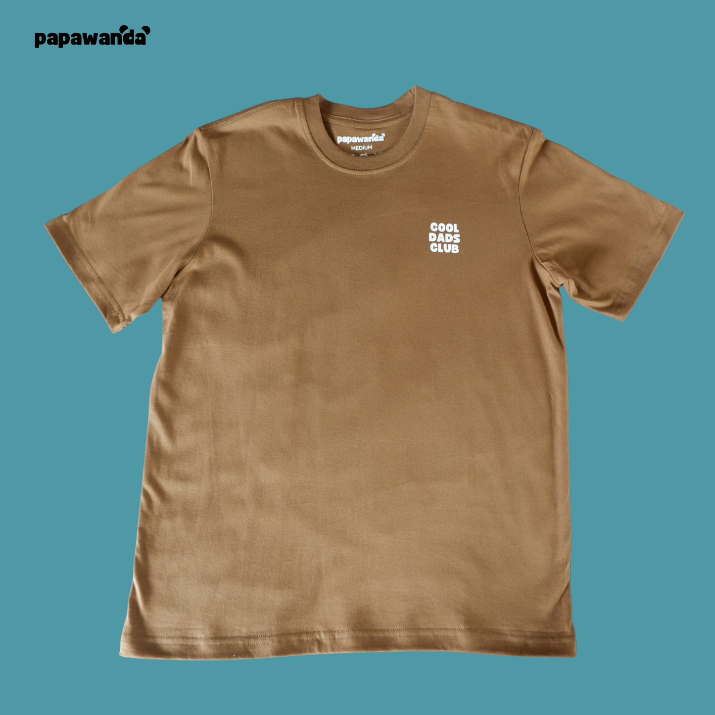 #CoolDadsClub Race Track Tee in Coffee Run
