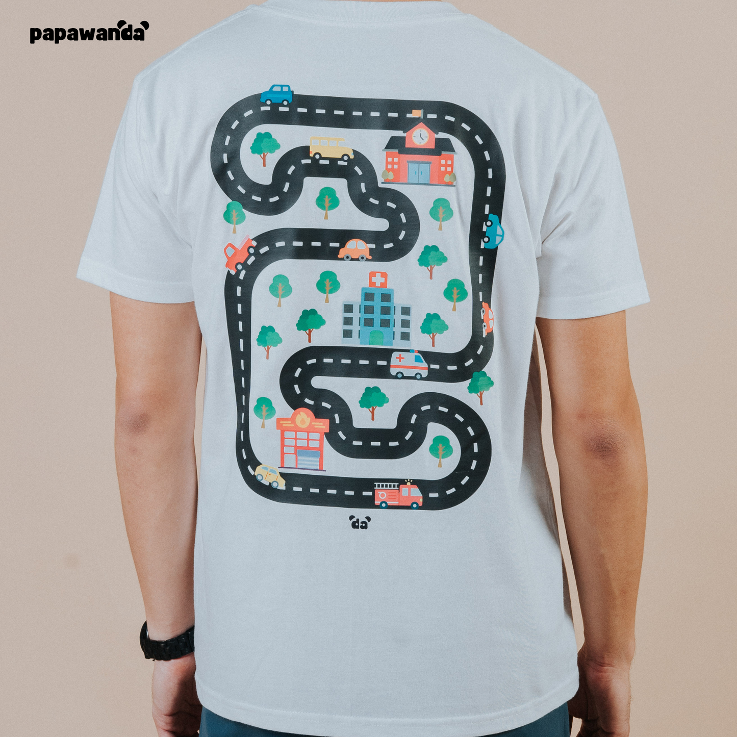 #CoolDadsClub Tee in Weekend White