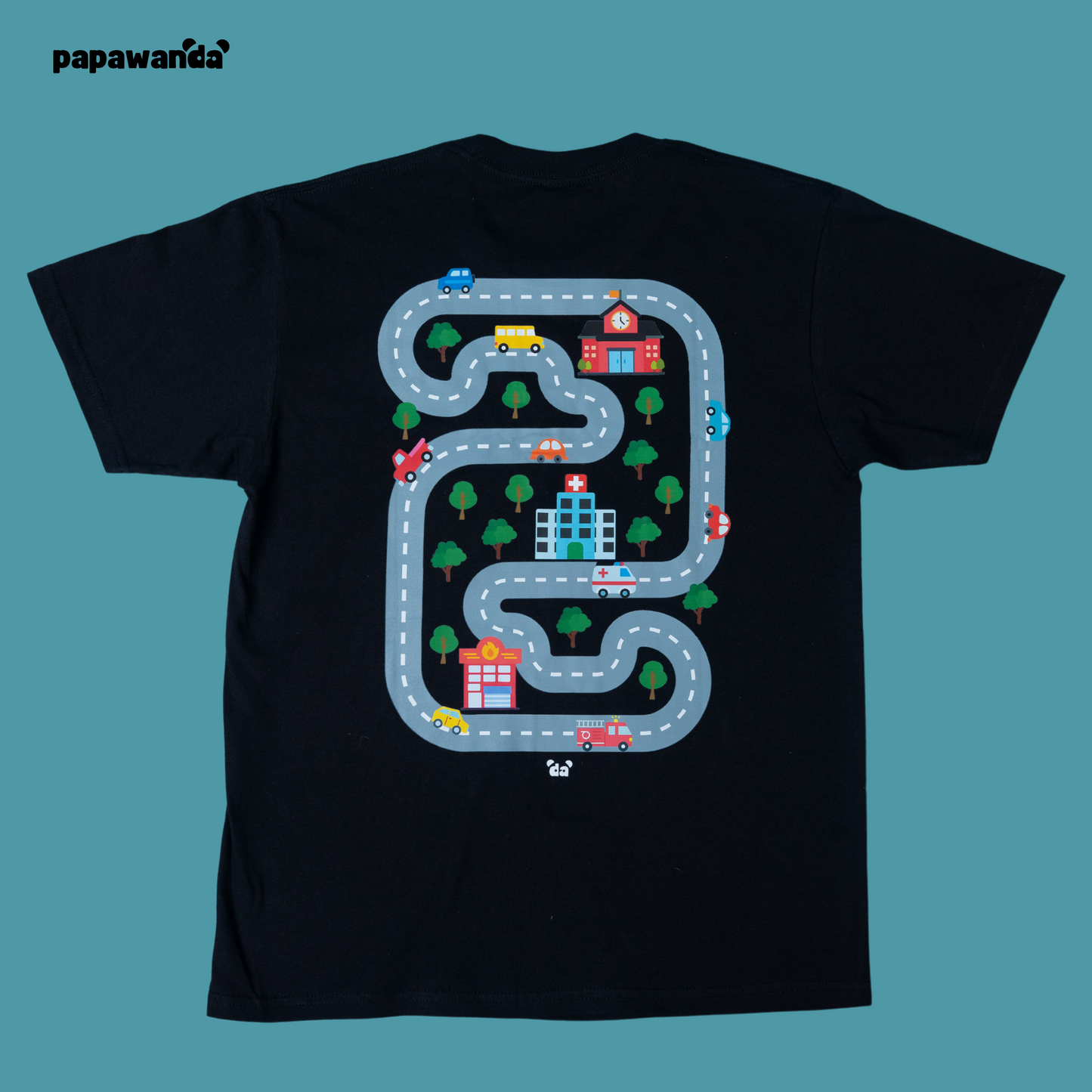#CoolDadsClub Tee in Buddy Black