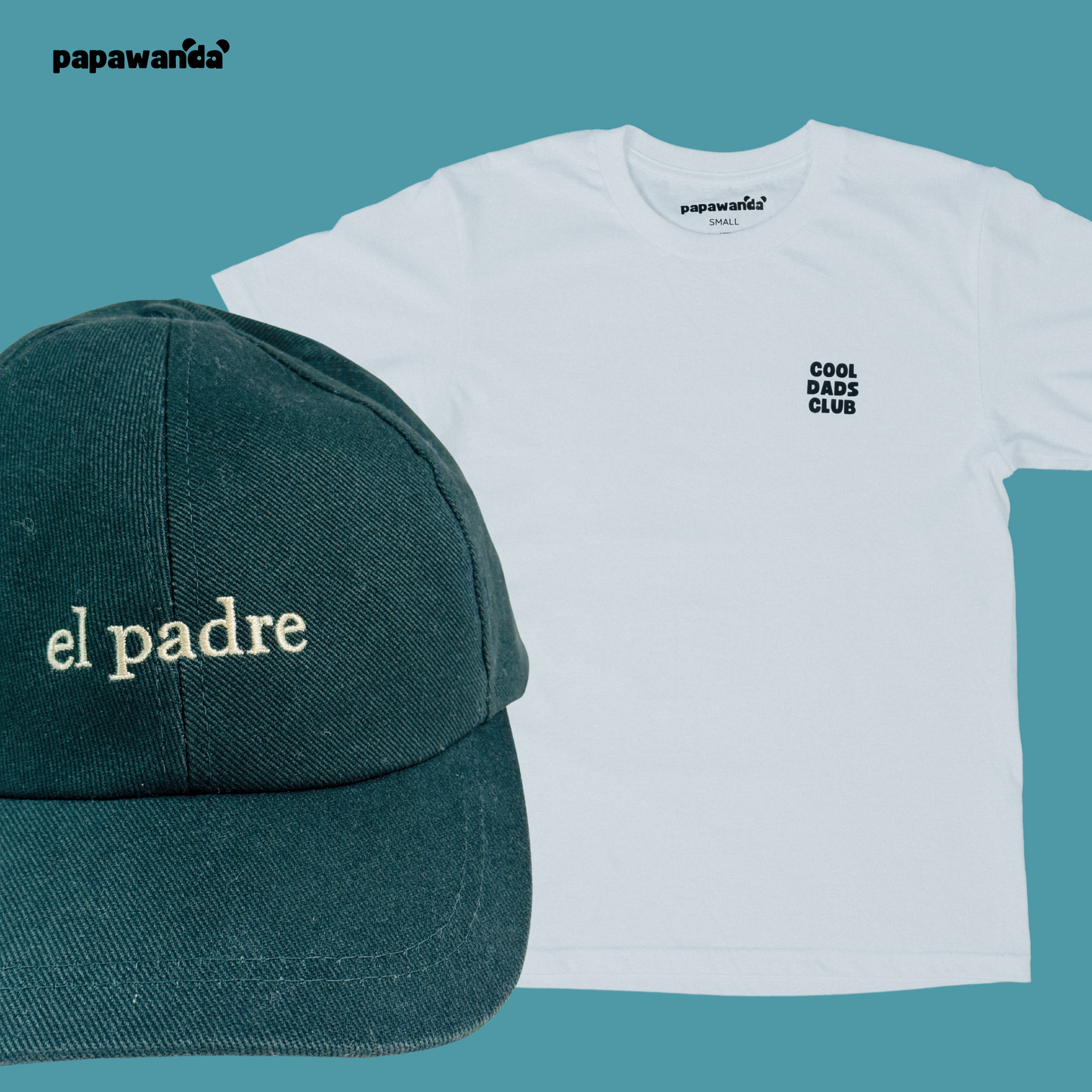 El Padre Cap + #CoolDadsClub Tee in Weekend White