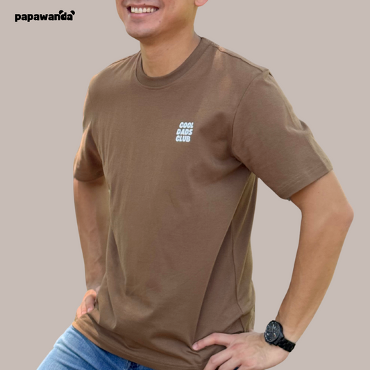 #CoolDadsClub Race Track Tee in Coffee Run